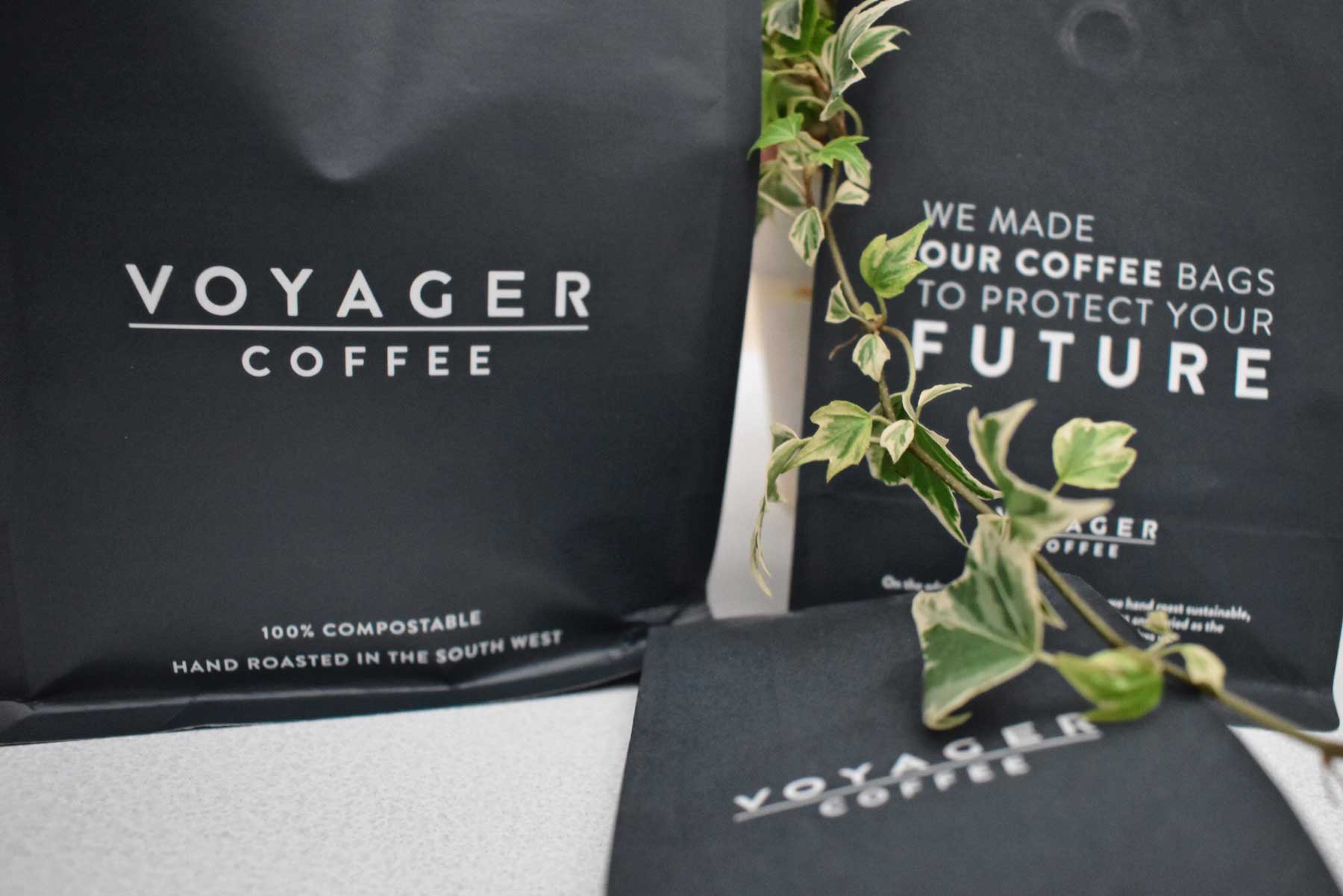 Voyager Coffee Compostable bags